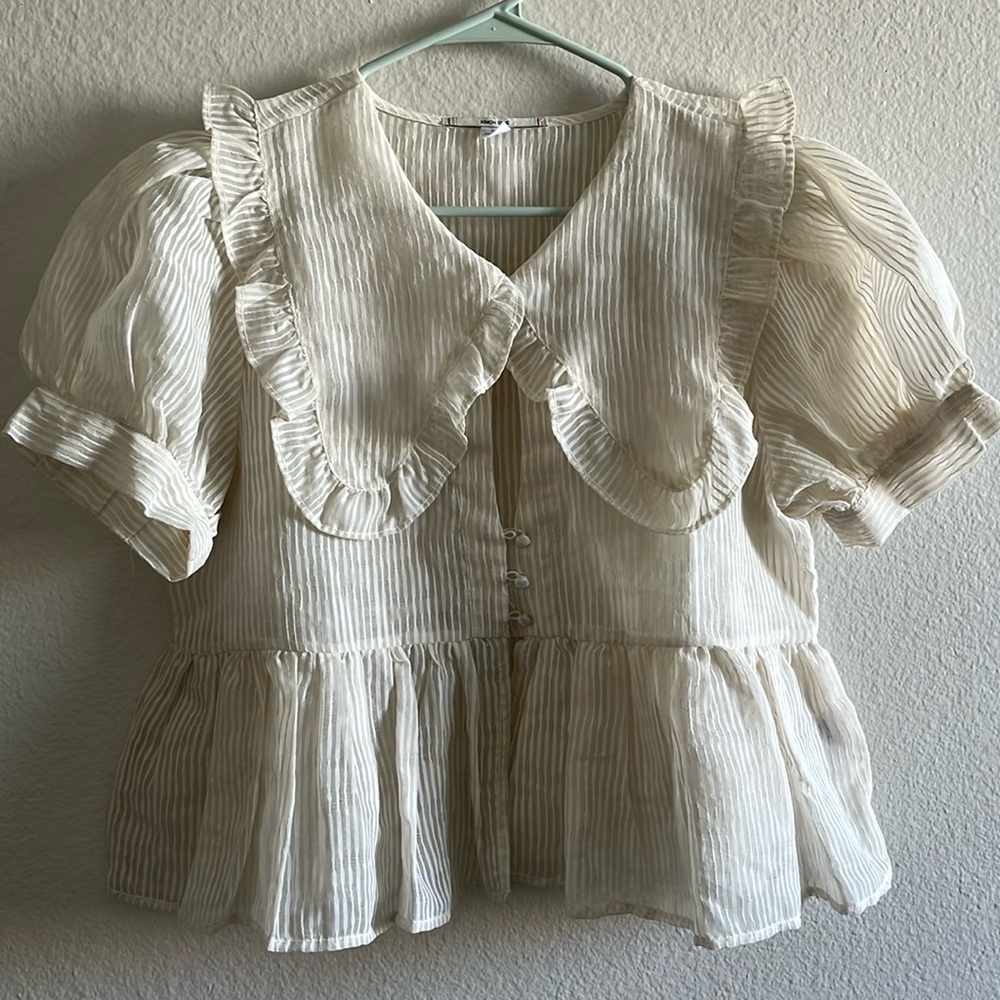 Kimchi Blue Peplum Top
